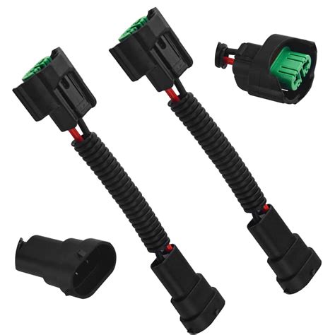 WMYCONGCONG 2 PCS H11/H8 Headlight Bulb Socket Wiring Harness Socket ...