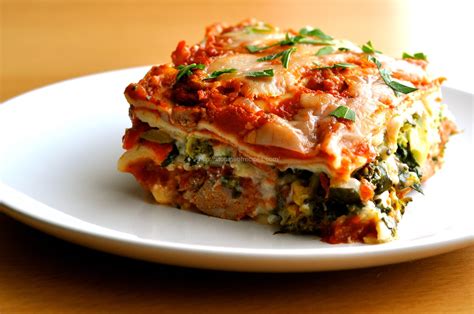 Vegetable lasagna   Cooking Recipe