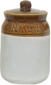Raj Royal Ceramic Pickle Jar - 1 L Price in India - Buy Raj Royal ...