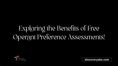How to Use Preference Assessments in ABA Therapy | Discovery ABA