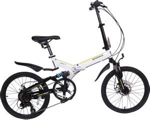 OYAMA Swift M300 Folding Bike White For Kids&Adults 20 T Folding Bikes ...