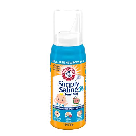 Arm & Hammer Simply Saline Baby Nasal Relief, 1.6 OZ - Walmart.com