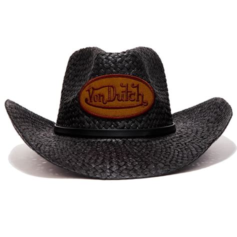 Von Dutch Maroon Classic Cowboy Hat