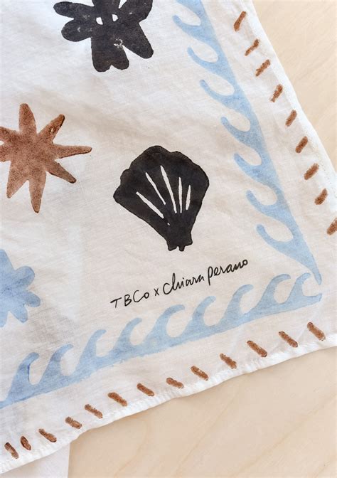 The Artist Series TBCo x Chiara Perano Cotton Scarf