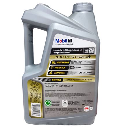 Mobil 1 10w-30 (Advanced Full Synthetic Extended Performance Engine Oil ...