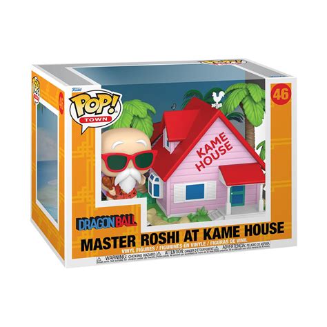 Dragon Ball Master Roshi with Kame House Funko Pop! Town #46