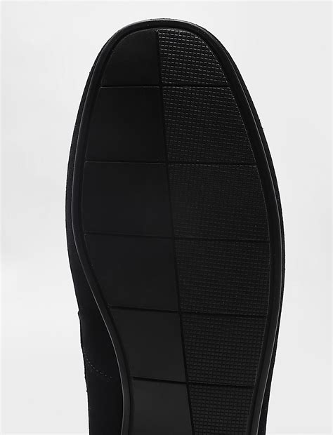 Buy Pure Leather Plain Slip-on Loafers at Marks & Spencer