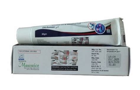 Pharmaceutical Ointment - Diclomac Diclofenac Gel Wholesale Trader from ...