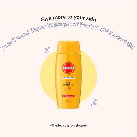 Suncut Super Waterproof Perfect UV Protect Gel Spf50+ Pa++++, Beauty ...