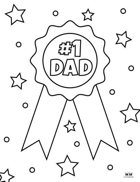 Collection of Father's Day Printable Coloring Pages - Free Printable