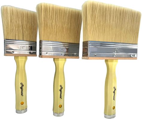 Amazon.com: Bates- Deck Stain Brush Set, 4”, 5” and 6”, Stain Brushes ...