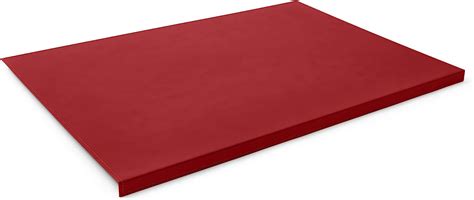 Buy Desk Pad Made of Ferrari Red Leather cm 70x50 - Resistant Steel ...