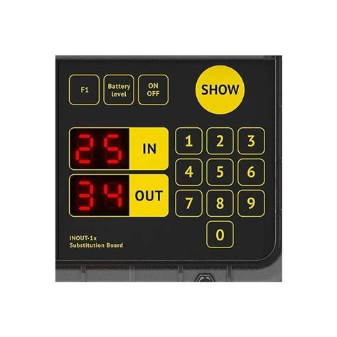 Electronic Football Subs Board (Pro Spec) | Net World Sports