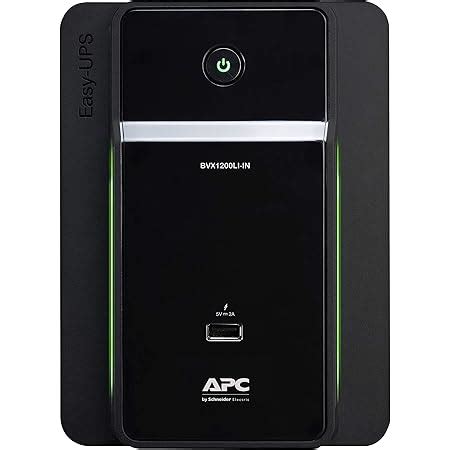 APC Back-UPS BX1100C-IN 1100VA / 660W, 230V, UPS System, An ideal Power ...