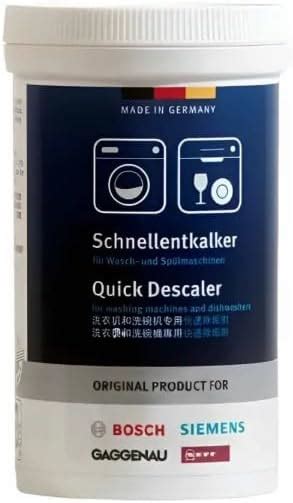 Quick Descaler for Washing Machines and Dishwashers, Limescale Remover ...