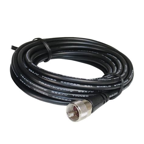 Tram 5-1/2-Inch Black ABS NMO Magnet Mount with RG58 Coaxial Cable and ...
