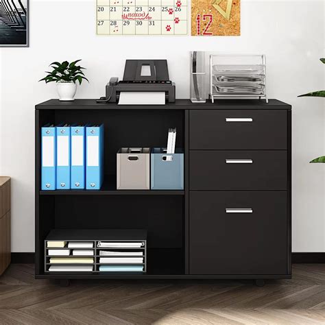Buy File Cabinets for Home Office, Printer Stand with Storage Filling ...
