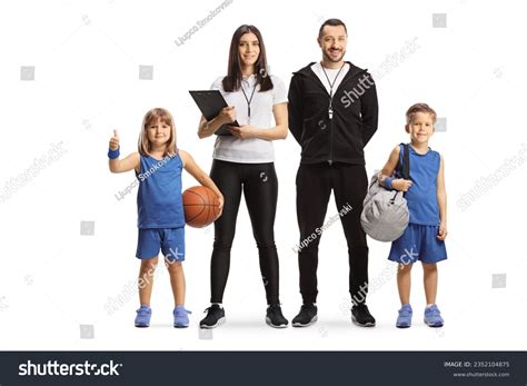 Pe Teachers Children Basketball Jerseys Isolated Stock Photo 2352104875 ...