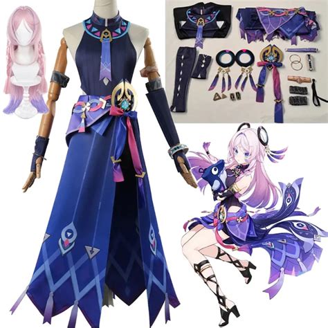 Genshin Citlali Cosplay Dress – Elegant Fantasy Outfit Set – XXanime