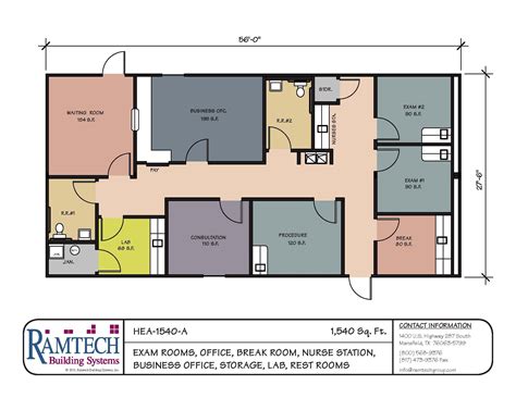 Medical Office Floor Plan - Office Equipment Deals