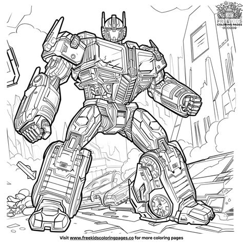 Image result for Robot Transformer Coloring Pages