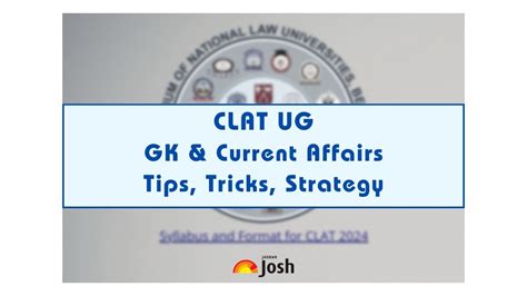 CLAT GK Preparation Tips 2024: Important Tricks & Strategy