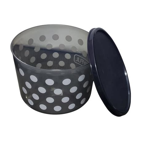 Buy Abee Designer Polka Dots Design Kitchen Utility Container House ...