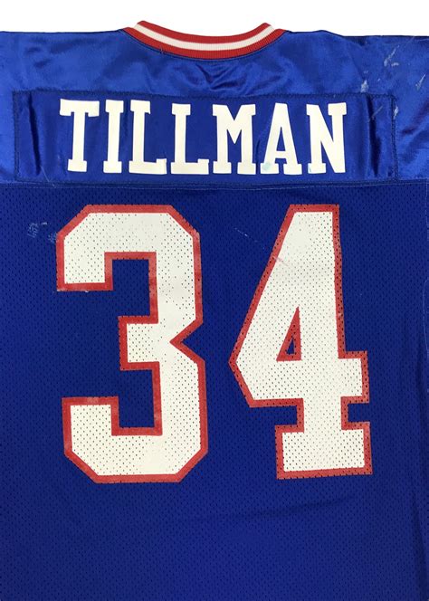 Lot Detail - Lewis Tillman 9/19/1993 New York Giants Game Used Home ...