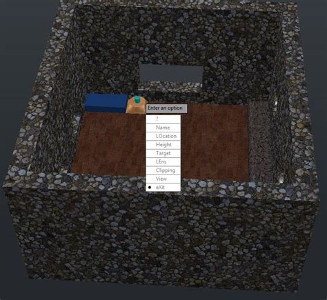 AutoCAD Camera View 的图像结果