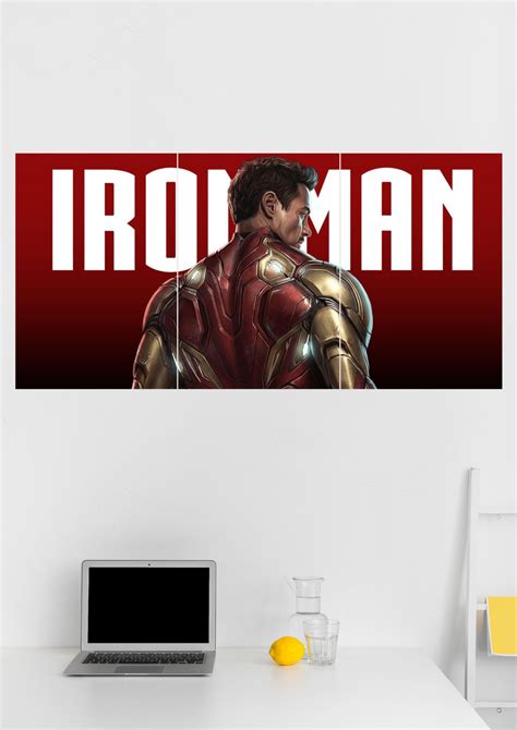 Iron Man (Tony Stark) Split Poster – postermine