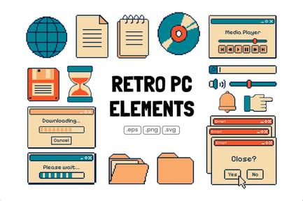Image result for Retro PC Blocks