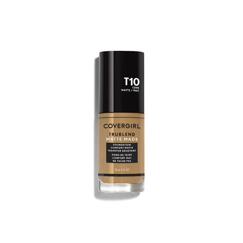 CoverGirl TruBlend Matte Made Liquid Makeup, T10 Golden Amber | Walgreens