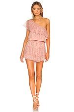 krisa One Shoulder Ruffle Dress in Wild | REVOLVE