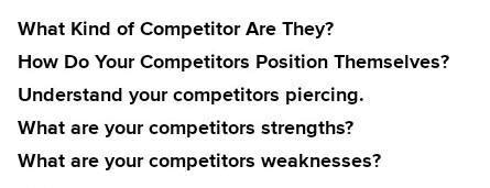 write down the key aspects to be kept in mind while understanding your ...