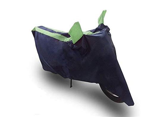 SILVER SHADES Black Arc Green Water Resistant Bike Body Cover for Bajaj ...