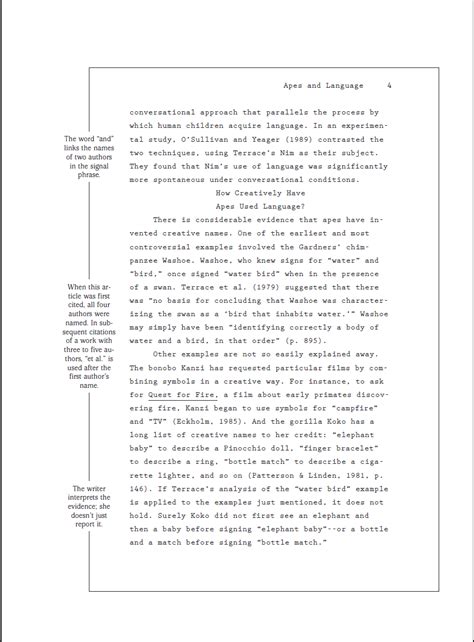 Image result for APA Style Research Paper Format