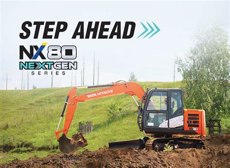 NX 80 Next-Gen Series - Price & Specifications: Mini Excavator | Tata ...