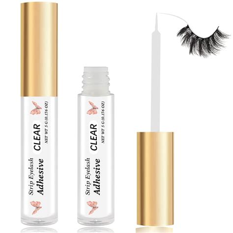 Fake Eyelashes Clear Glue at Nancy Hutchinson blog