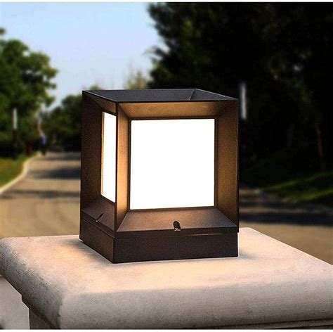 WHITERAY Outdoor Gate Light Energy Efficient Waterproof Decorative ...