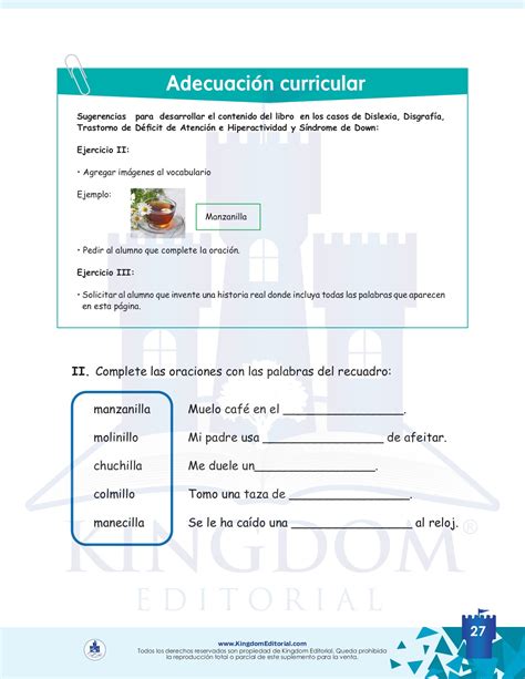 MI LÁPIZ Y YO 4to Grado - Kingdom Editorial - Página 29 | Flip PDF en ...