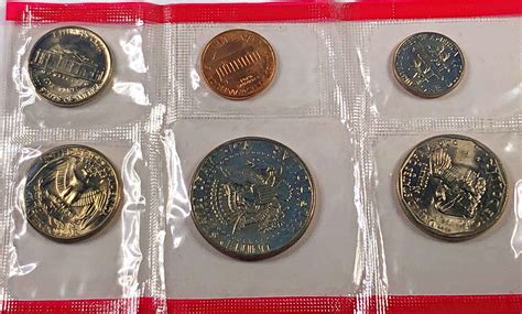 1979 Denver Mint Uncirculated Coin Set*In Original Cellophane Packet ...