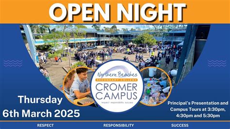 2025 OPEN NIGHT - NBSC Cromer Campus , NBSC Cromer Campus, Fairlight, 6 ...