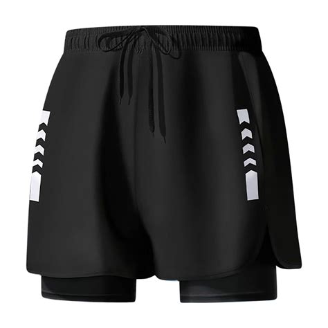 Mgmyaa Men's Plus Size Athletic Shorts Quick Dry Gym Workout 5 Inch 2 ...