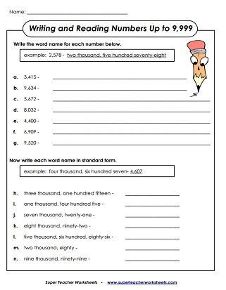 Image result for Number Names Four-Digit Numbers