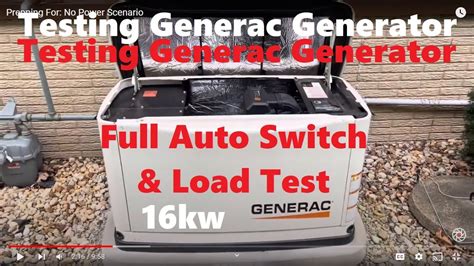 Image result for Setting Generac Weekly Test