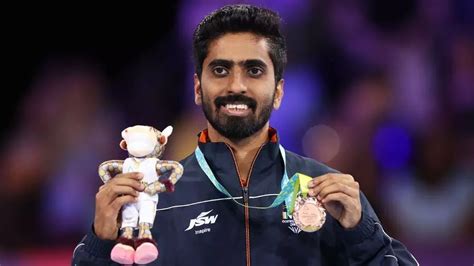 Commonwealth Games 2022 : टेबल टेनिस में जी साथियान ने जीता देश के लिए ...