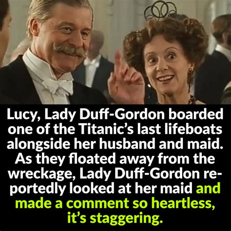 Lucy, Lady Duff-Gordon Made A Deal With The Devil