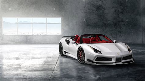 [100+] White Ferrari Wallpapers | Wallpapers.com