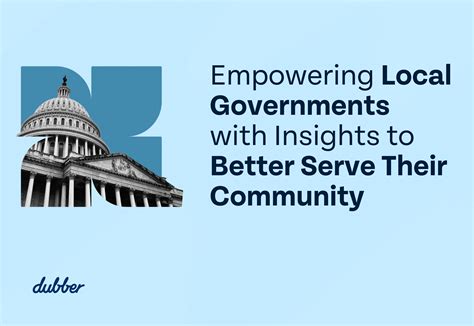 Empowering Local Governments with Insights to Better Serve Their ...
