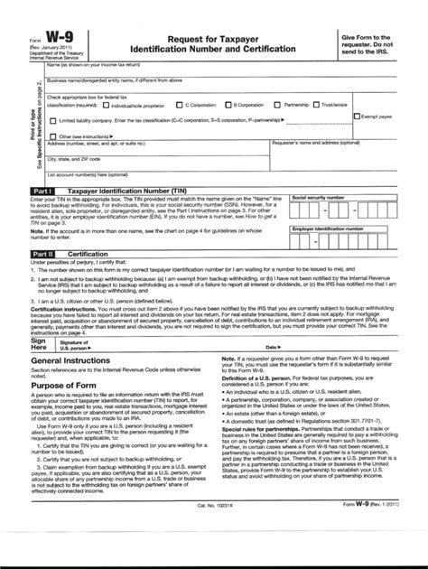 Image result for Printable PDF W9 Form